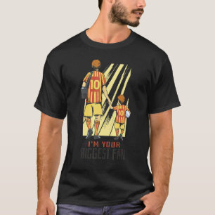 Vintage Dad & Son Soccer Partners Biggest Fan Fath T-Shirt