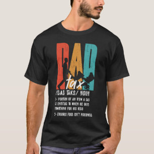Vintage Dad Tax Definition Men  Father's Day  5 T-Shirt