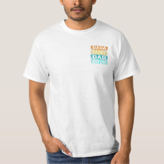 Vintage Dada Daddy Dad Bruh Funny Quote T-Shirt
