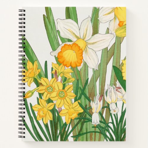 Vintage Daffodil Bullet Journal 