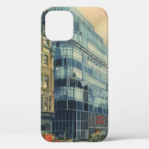 Vintage Daily Express Building on Fleet Street iPhone 12 Case
