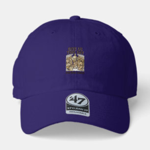 Vintage Daily Shred Religious Guitar Vector 47 Brand Hat
