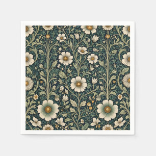 Vintage Daisy Garden Pattern Napkins