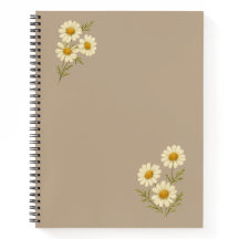 Vintage Daisy Notebook | Back to School Buddies