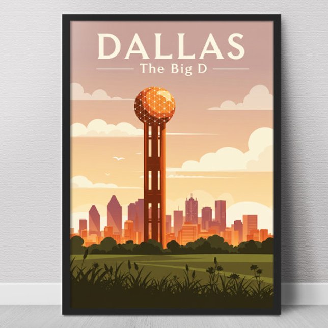 Vintage Dallas Poster (Creator Uploaded)