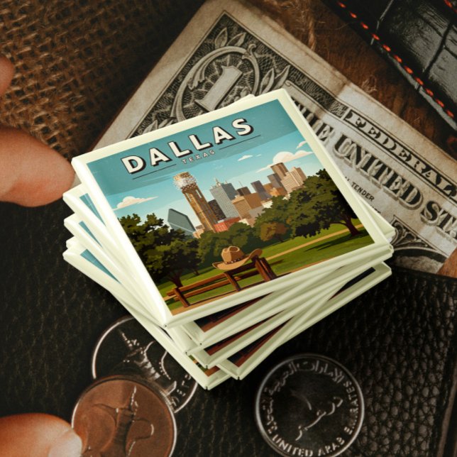Vintage Dallas Texas Button (Creator Uploaded)