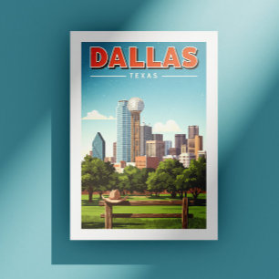 Vintage Dallas Texas Postcard