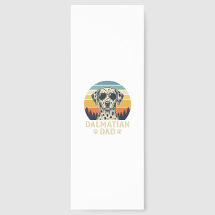 Vintage Dalmatian Dad Dog Lover Design_1 Bookmarks
