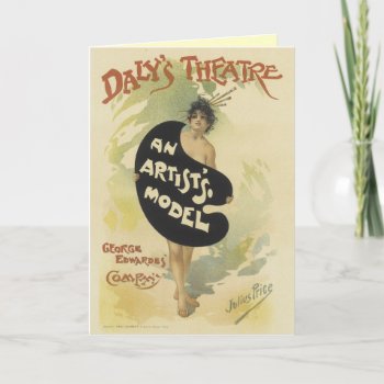 Vintage Daly's Theater Greeting Card by golden_oldies at Zazzle
