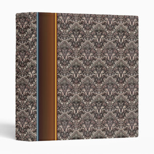 Vintage Damask Avery Binder