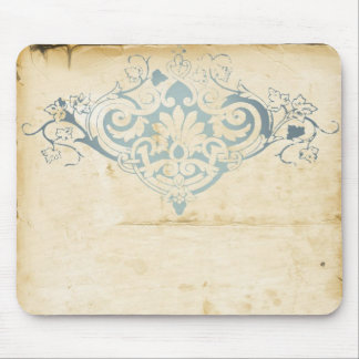 Vintage Damask Mouse Pad