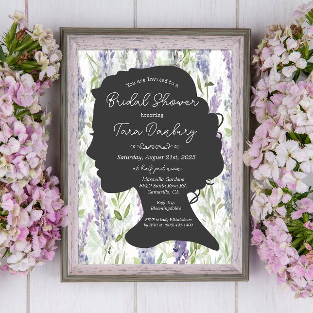 Vintage Damask Regency Era Bridal Shower   Invitation (Creator Uploaded)