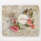 Vintage Damask Rose Mousepad
