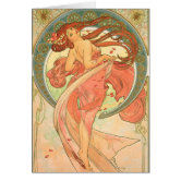 Vintage Art Nouveau, Lady Drinking Marco Polo Tea Poster