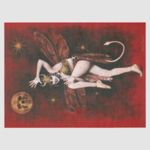 Vintage Dancing Devil Tissue Paper