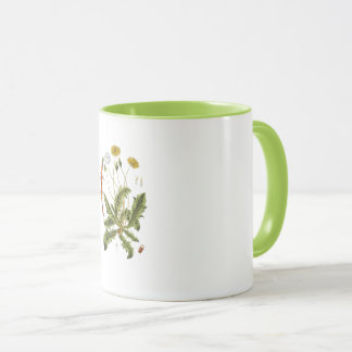 Vintage Dandelion Illustration Mug