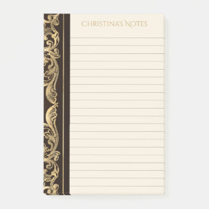 Vintage Dark Academia Book Cover Post-it Notes
