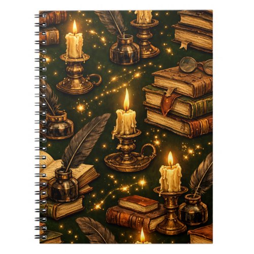 Vintage Dark Academia Magic Books