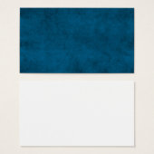 Vintage Dark Blue Paper Parchment Personalized (Front & Back)