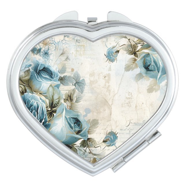 Vintage Dark Gothic Compact Mirror (Front)