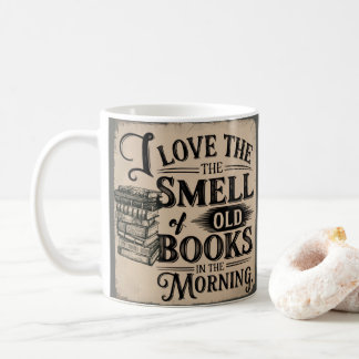 Vintage Dark Green Book Lovers Mug