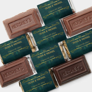 Vintage Dark Green Hershey's Miniatures