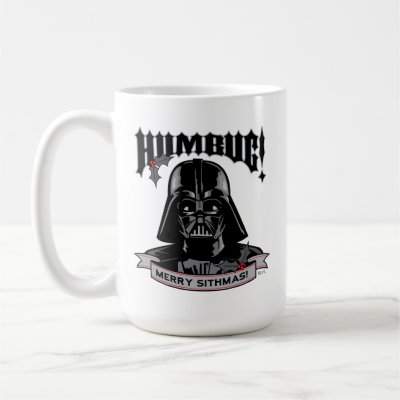 Vintage Darth Vader &quot;Humbug! Merry Sithmas!&quot; Coffee Mug