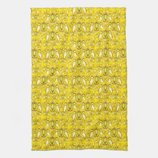 Vintage Dawn Turtle Pattern Kitchen Towels