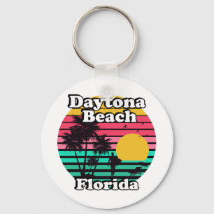Vintage Daytona Beach Florida Keychain