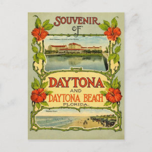 Vintage Daytona Beach Postcard