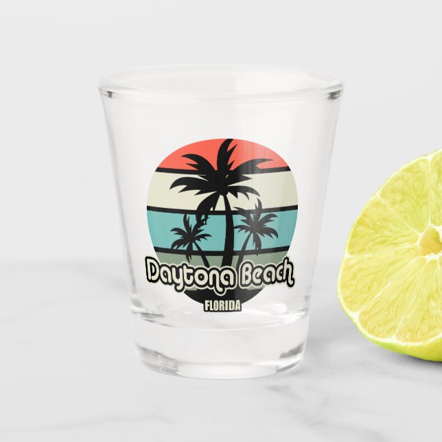 Vintage Daytona Beach Shot Glass (Front)