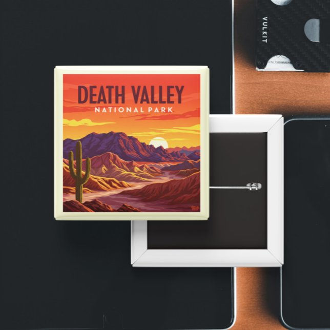 Vintage Death Valley National Park Button (Creator Uploaded)