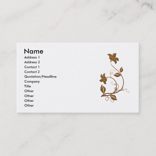 Vintage Decal 6 Business Card
