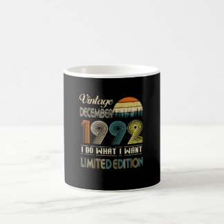 Vintage December 1992 What I Want Limited Edition Coffee Mug
