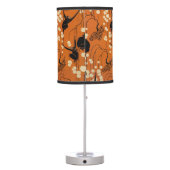 Vintage Deco Moderne Monkeys Table Lamp (Back)