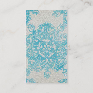 Vintage Deco Star Oil Painting Business Card