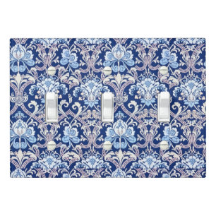 Vintage Decorative Art 19th Century Floral Design  Light Switch Cover