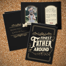 Vintage Decorative Elegant Typography Father's Day