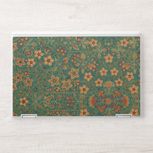 Vintage Decorative Floral Rug Pattern HP Laptop Skin