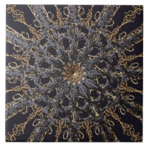 Vintage decorative pattern in gothic style