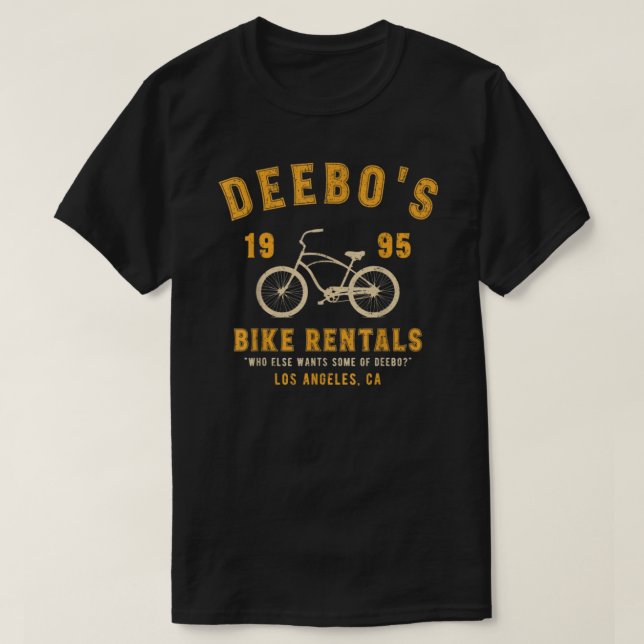 Vintage Deebo's Bike Rentals  T-Shirt (Design Front)