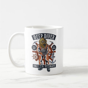 Vintage Deep Diver Coffee Mug