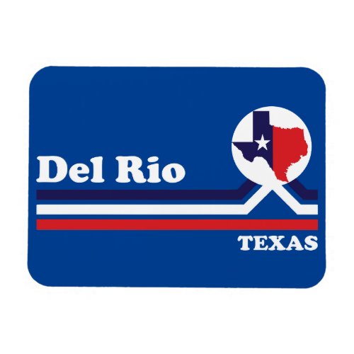 Vintage Del Rio Texas Magnet
