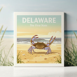 Vintage Delaware Ceramic Tile