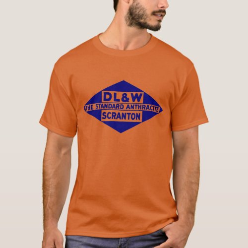 Vintage Delaware Lackawanna and Western Railroad T T_Shirt