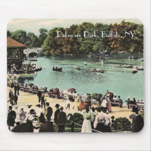 Vintage Delaware Park Mousepad