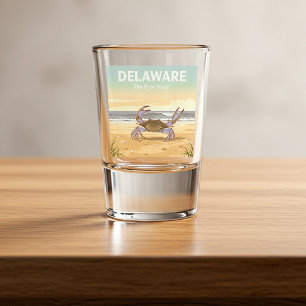 Vintage Delaware Shot Glass