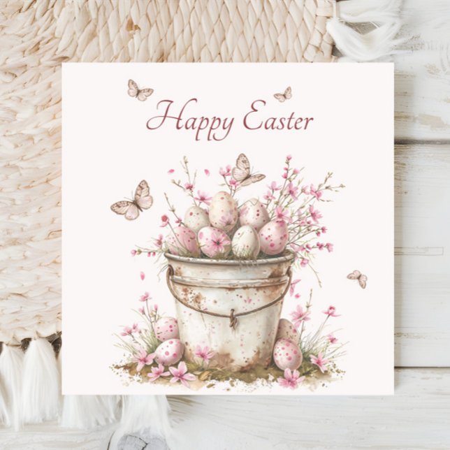Vintage Delicate Springtime Pastel Easter Brunch Napkins (Creator Uploaded)