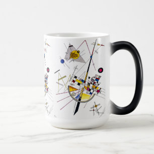 Vintage Delicate Tension #85 - Kandinsky Art Color Morph Mug