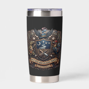 Vintage Delta Blues Alligator & Rooster Music Insu Insulated Tumbler